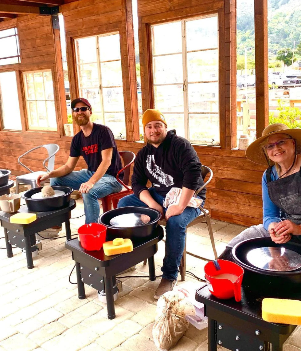 GET MUDDY! (Intro to Wheel Throwing)