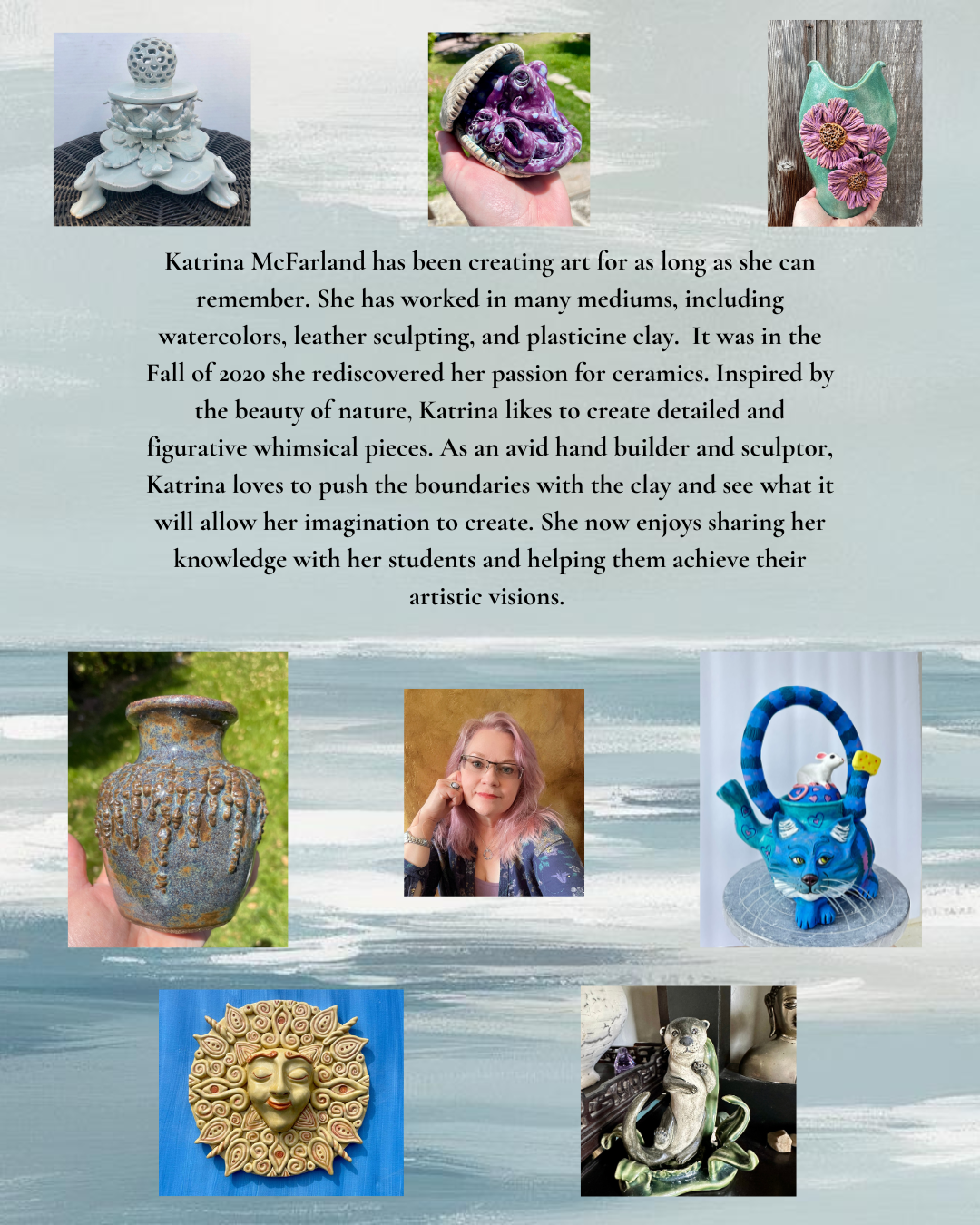 Adult Handbuilding & Sculpture Class (6-Week Sessions)